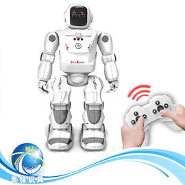 【厂家直供】跨境热销智能机器人儿童遥控玩具电动机械战警手势感