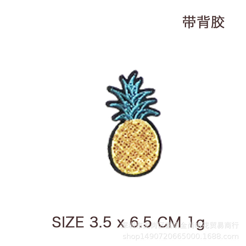 各种各样水果布贴