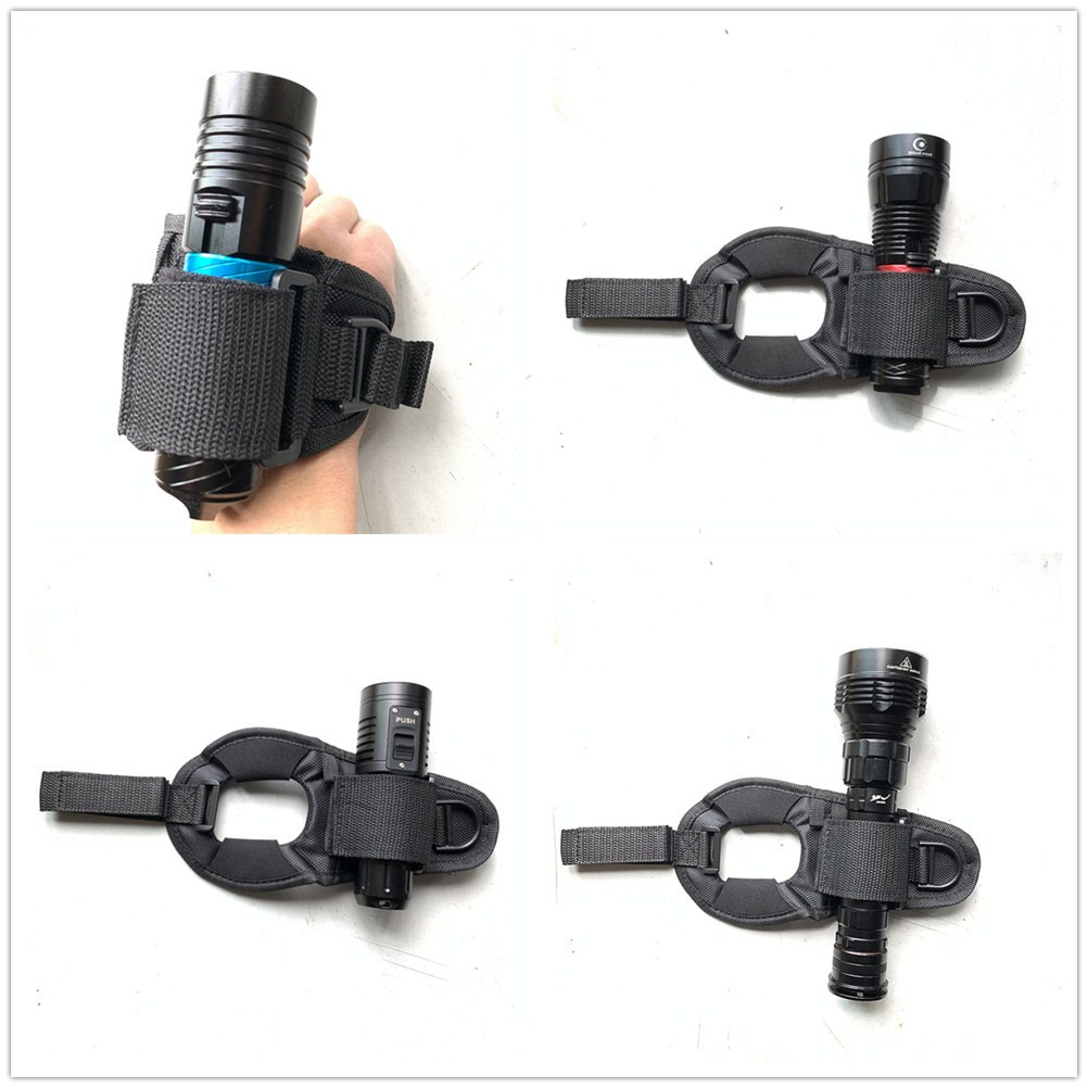 潜水手电筒电筒手套 尼龙电筒皮套 户外便携手持手电筒保护套