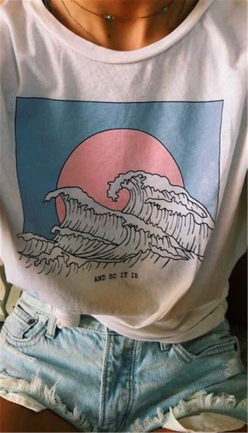 Модная детская ретро тенденция футболка, Aliexpress, 90-е годы, пожелание