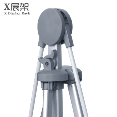 美式X展架易拉宝海报架60x16080X180铝合金架子广告制作X支架海报|ms