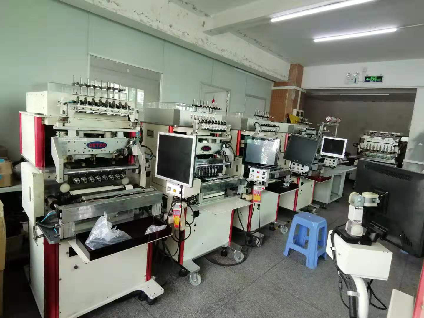 罩极电机步进马达进口二手自动绕线机   水泵电机带包胶绕线机