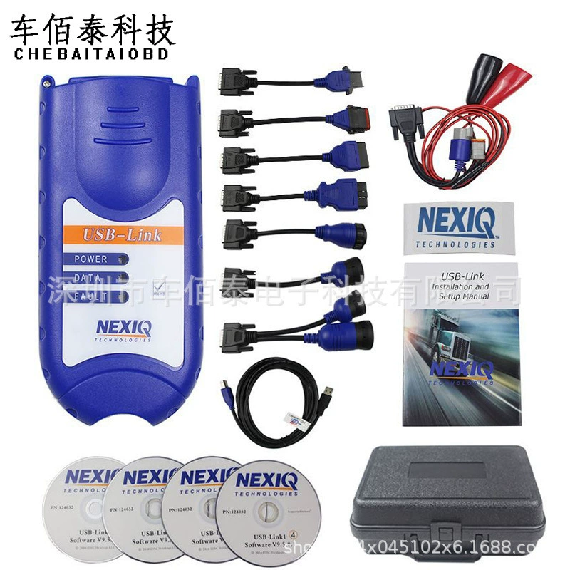 NEXIQ USB LINK Диагностика грузовиков 125032 Датчик датчика грузовика с резиновой коробкой