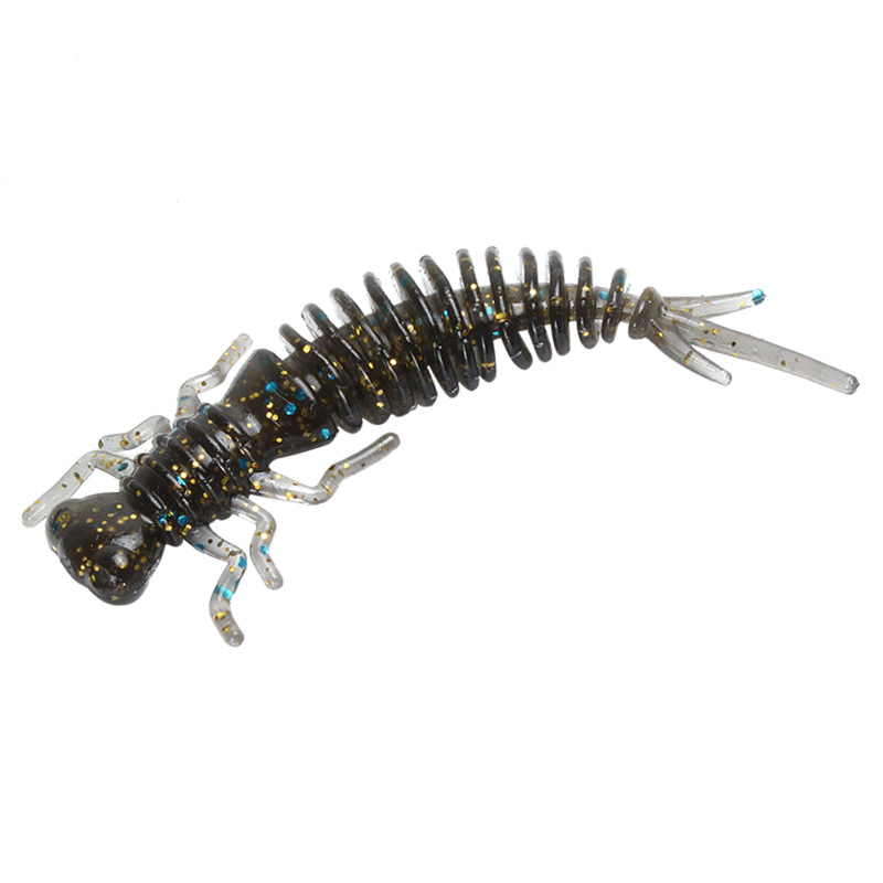 Soft Worms Lures Soft Baits Fresh Water Bass Swimbait Tackle Gear