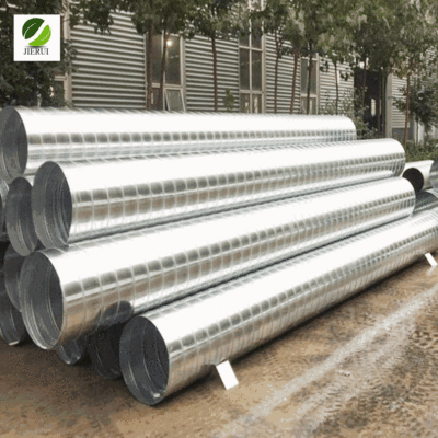 镀锌螺旋风管圆管油烟机管道 镀锌风管 通风管定制排风管|ms