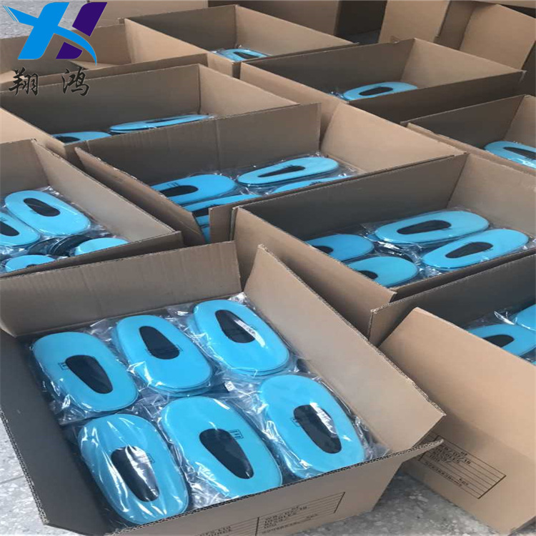 厂家供应双层海绵拖鞋热压成型  热压彩色一次性可水洗酒店绵拖鞋