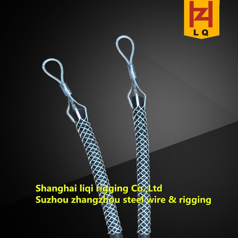 Lizzie Manufactor Wholesale and retail Cable Tow Nets Pull wire sleeve Wire mesh sleeve power construction Nets