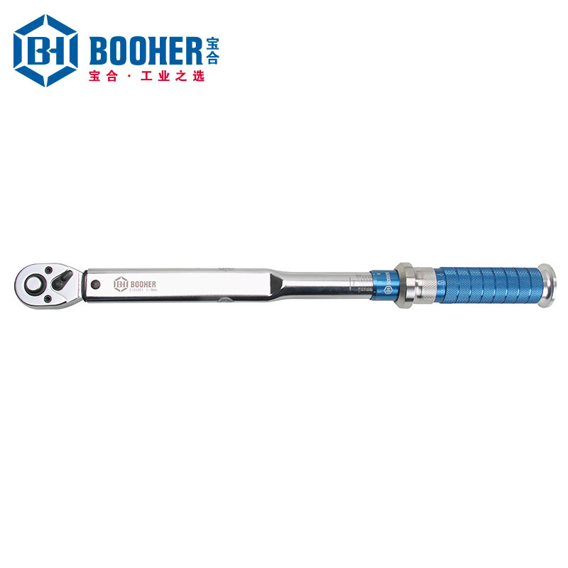 Booher宝合工具 1/2"系列工业预置式扭力扳手BH0101405~1412多款