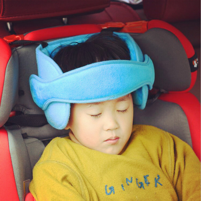跨境爆款嬰兒頭部固定帶兒童汽車安全頭枕座椅頭托頭靠睡眠輔助帶