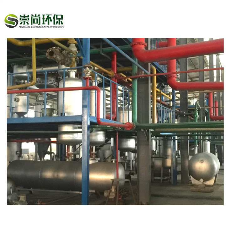 Waste oil Distillation equipment Waste oil Refine diesel oil equipment tyre Splitting equipment