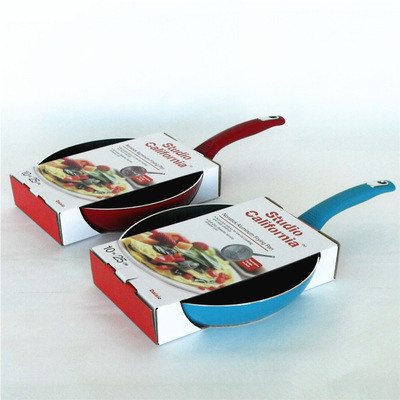 煎锅 平底 不粘锅 26cm 家用浅煎锅美式不粘煎锅不沾锅燃气灶适用|ms