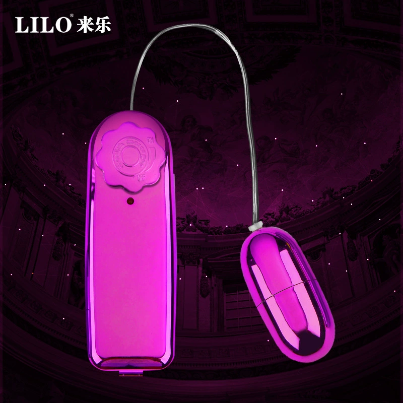 Color electroplated metallic single vibrating egg for women, sexy waterproof, vibrating clitoral orgasm masturbation device for men with generation