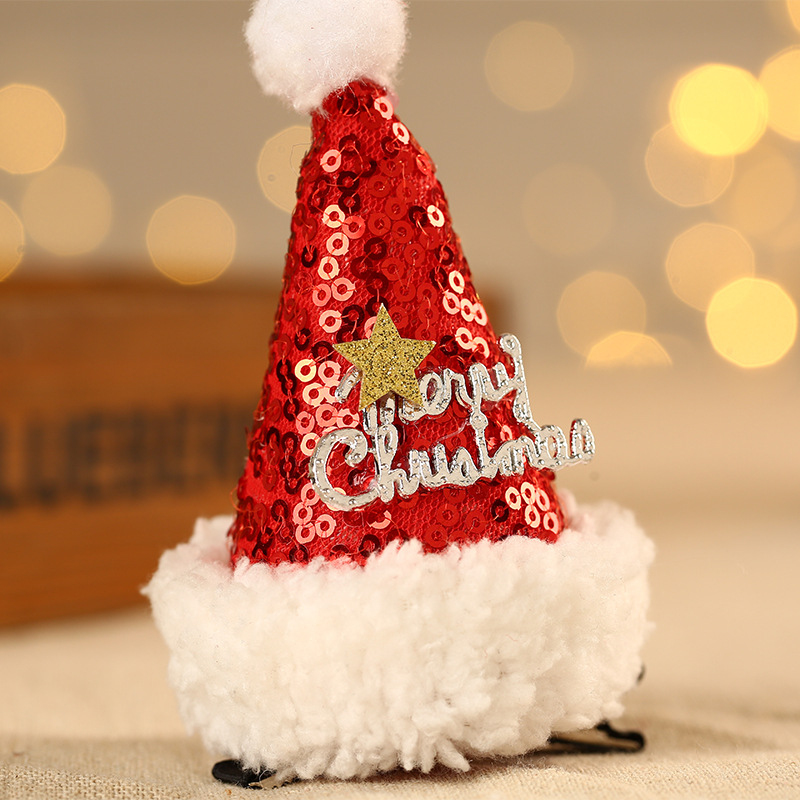 Cute Style Handmade Craft Christmas Cute Letter Plush Daily Festival Decorative Props