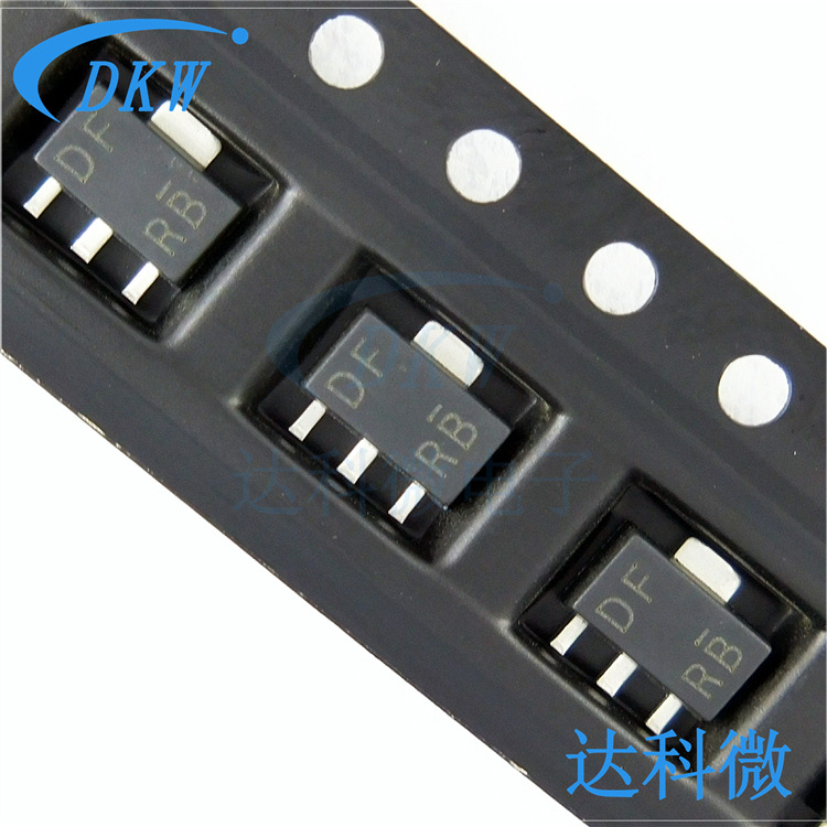 2SD1898T100R 丝印DF SOT-89贴片 功率三极管晶体管 2SD1898 全新