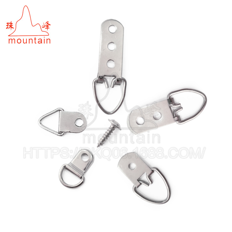 direct deal Photo frame Backplane Hardware silvery Metal Hanging Luggage deduction