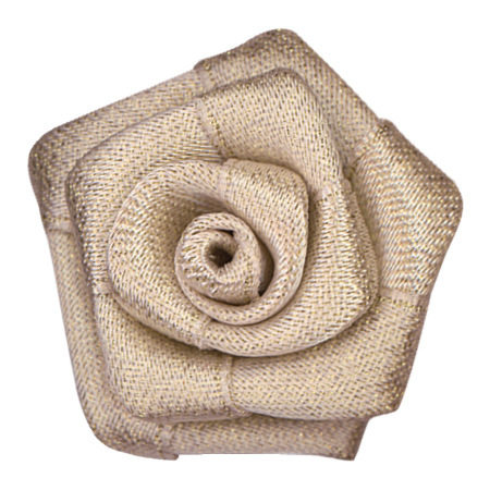 Yao Ming 2,7 cm cinta Rosa pequeña flor tocado horquilla accesorios decorativos hechos a mano DIY cinta Rosa pequeña flor