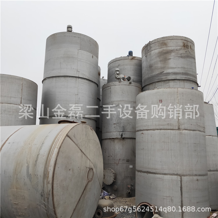 出售二手储罐 化工储罐 不锈钢储存罐 二手卧式储罐 大型储存罐