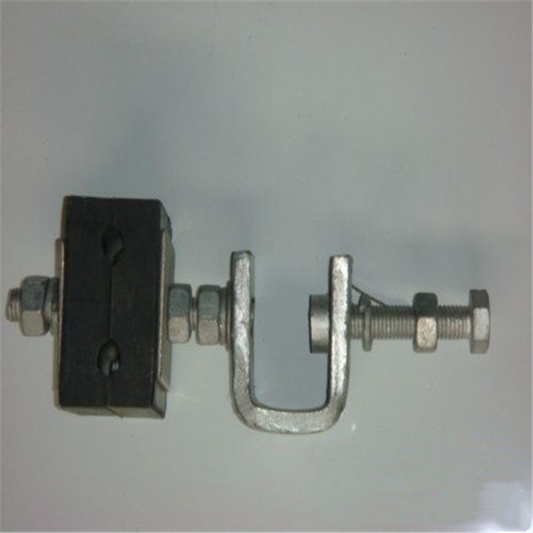 甘肃平凉引下线夹 光缆金具 导引线夹 低价定制馈线卡具
