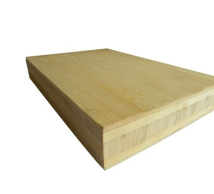 Long-term spot carbonized flat-pressed bamboo board 40mm thick board, strong and non-deformable, processed bamboo board