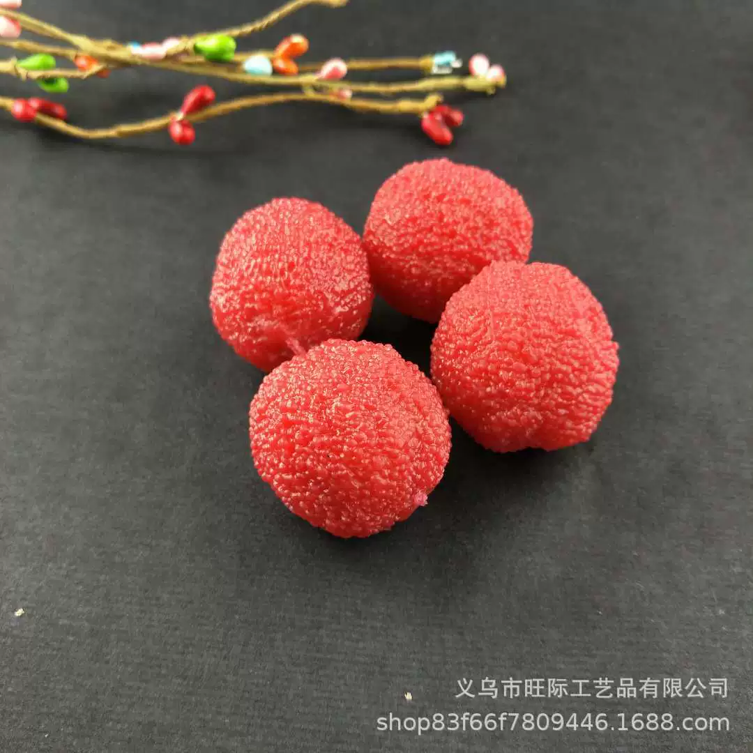 Креативные декоративно-прудовые имитационные PVC Bayberry Strawberry Plum Фрукты модель для фото- и видеосъемки источник производителей
