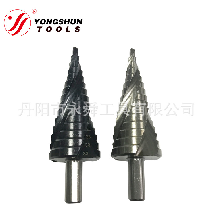 含钴阶梯钻 三槽三刃螺旋槽阶梯钻HSS M35阶梯钻不锈钢专用宝塔钻