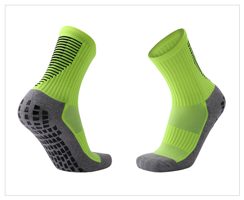 Asciugamano sportivo per adulti, traspirante, antiscivolo, resistente all'usura, assorbente per il sudore, spesso, a metà polpaccio, Mingjun Dot Glue_voghion.com