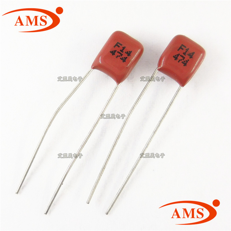 CBB电容 100V474J 0.47uf 470NF 脚距P5MM 金属薄膜电容 全新现货