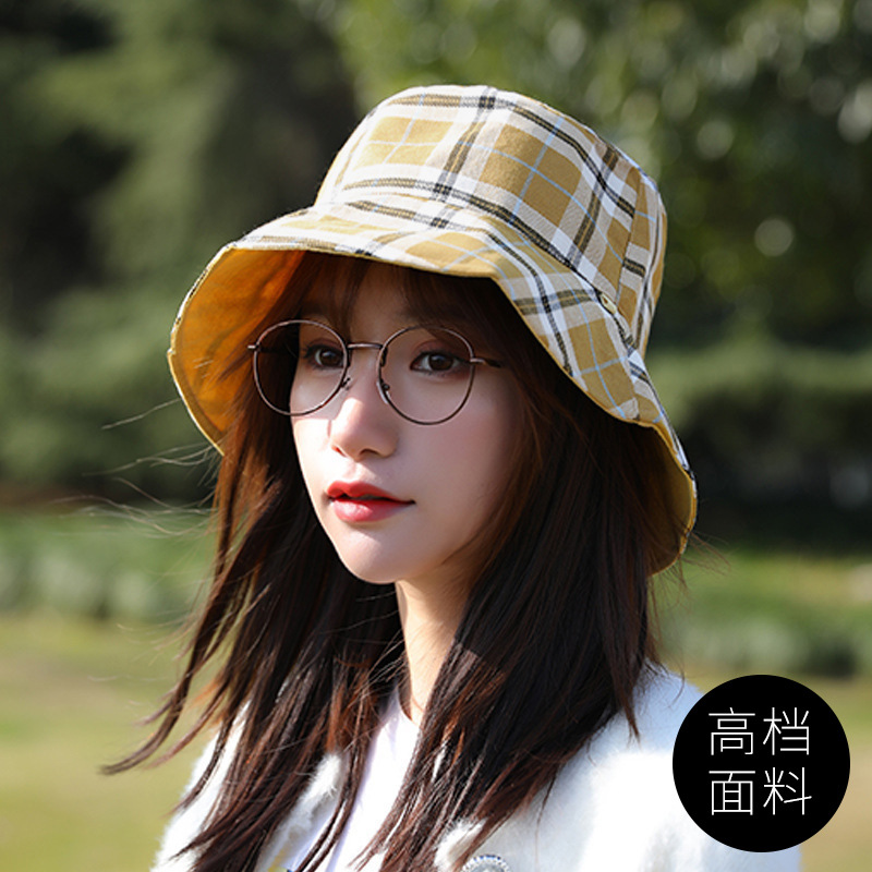 Fresh breathable summer double-sided fashionable comfortable sun hat…