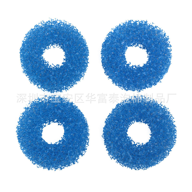 洗面台毛发过滤绵 洗手台防堵塞网孔粗效游泳池过滤海绵 可