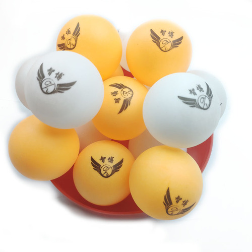 Zhibo Table Tennis Wholesale 40mm Seamless Serving Machine Balls 60 Pieces in a Bucket Lottery Leisure Entertainment Balls