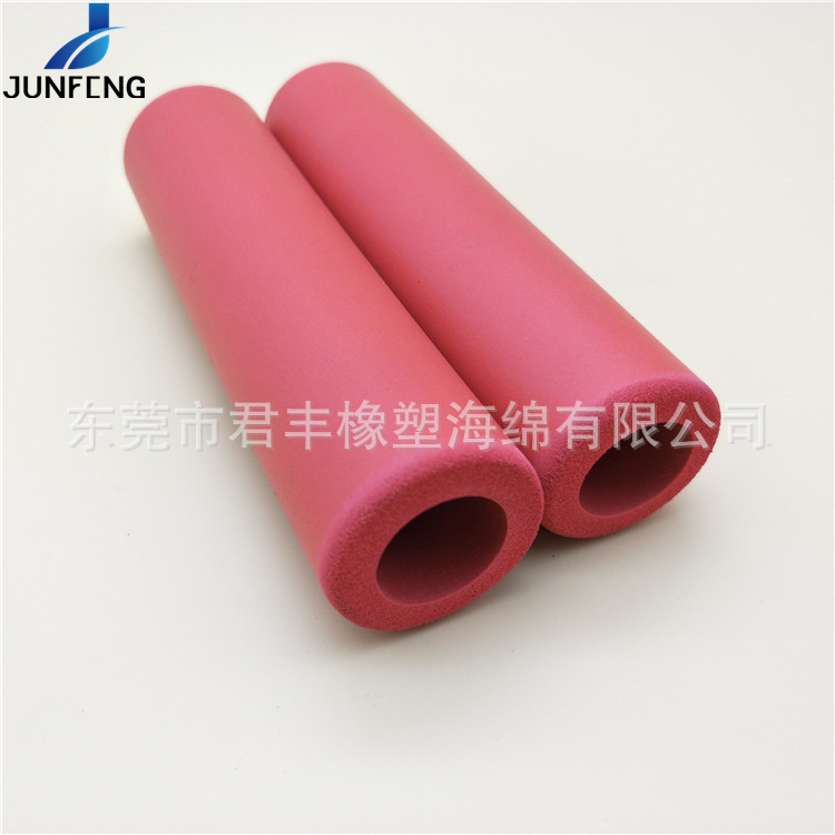 婴儿车手把套NBR海绵管防滑减震nbr橡塑套管训练器材护手握把