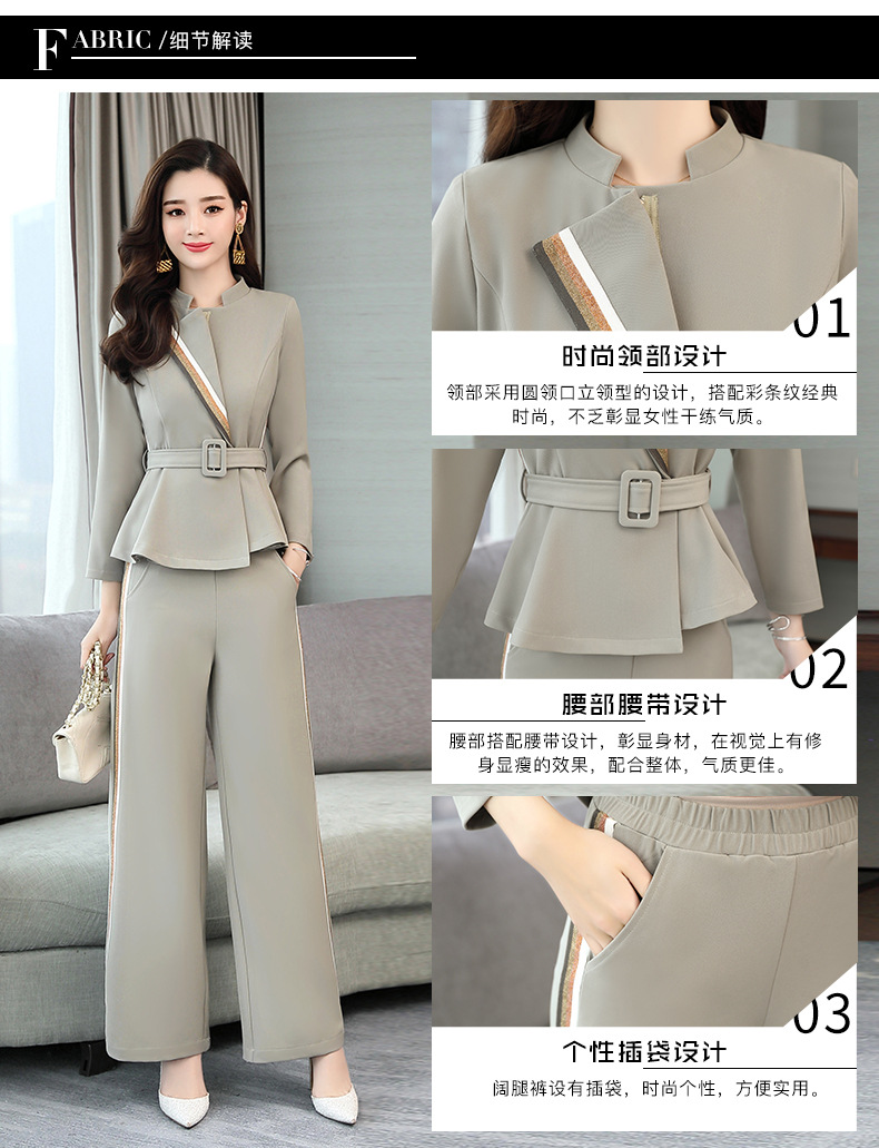 Costume femme en Mélange de coton - Ref 3334856 Image 10