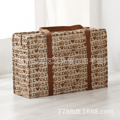 Manufactor Special Offer wholesale oxford Luggage bag environmental protection thickening Canvas bag portable fold Travelling bag Customizable