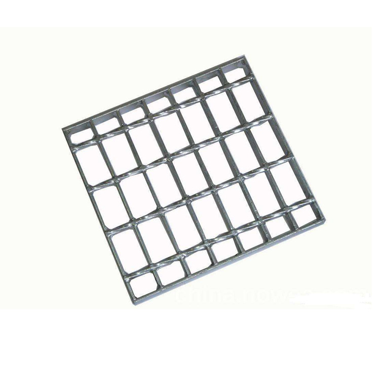 钢结构平台钢格板 洗车房排水沟盖板 插接型复合钢格板踏步板