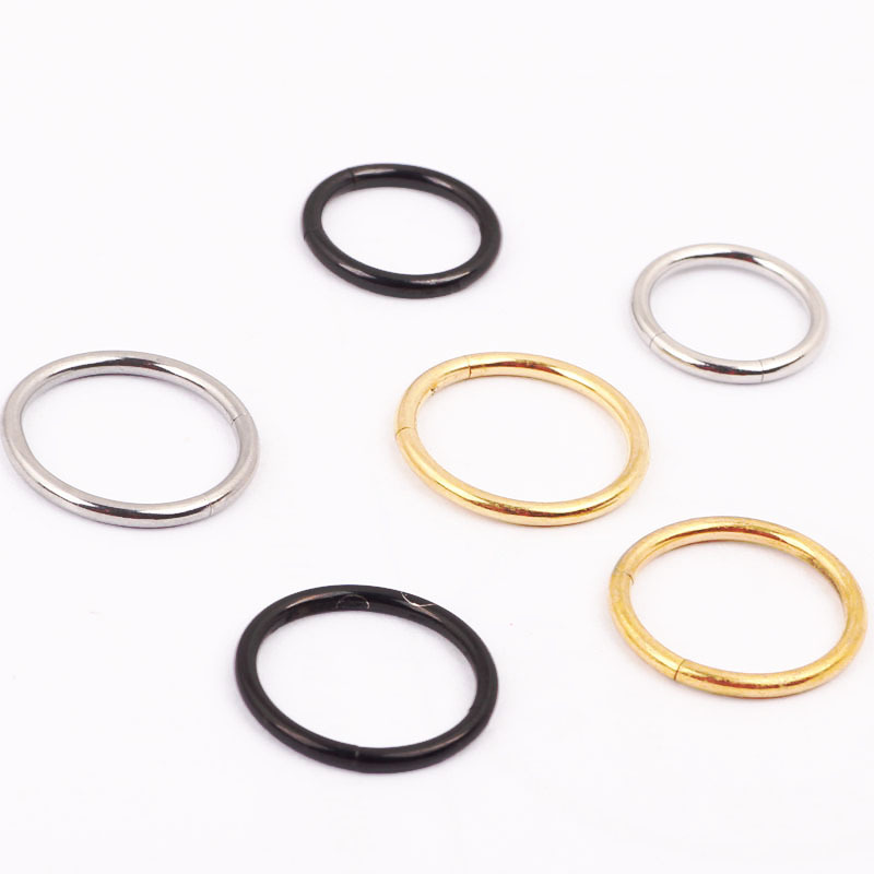European American Fashion Beauty Nose Ring Piercing Titanium Steel Nose Nail Ring Wholesale detail image 9