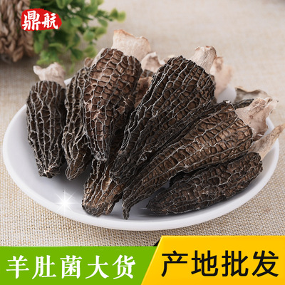 羊肚菌剪腳去柄雲南特産食用幹羊肚菌新鮮非500g批發壹件代發