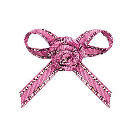 Yao Ming arco floral cinta de poliéster cinta hecha a mano arco rosa un Phoenix mariposa caja de regalo de embalaje