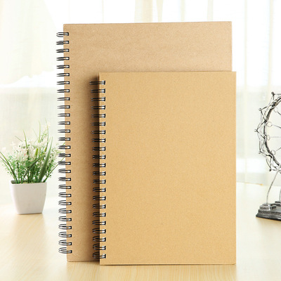 厂家批发8k牛皮纸素描本精品8K水彩本文具速写本办公美术工具现货