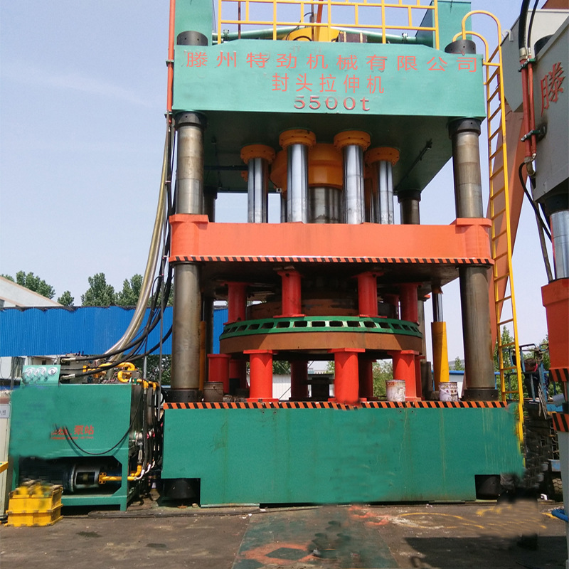 5500吨封头液压机 油罐封头拉伸机 4500吨封头拉伸液压机 封头机