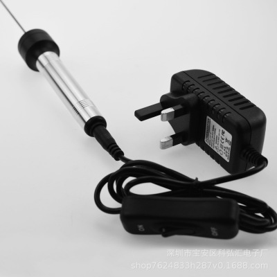 10CM针式电热刀泡沫雕刻笔切割电热泡沫切割笔铝合金笔头 CE电源|ms