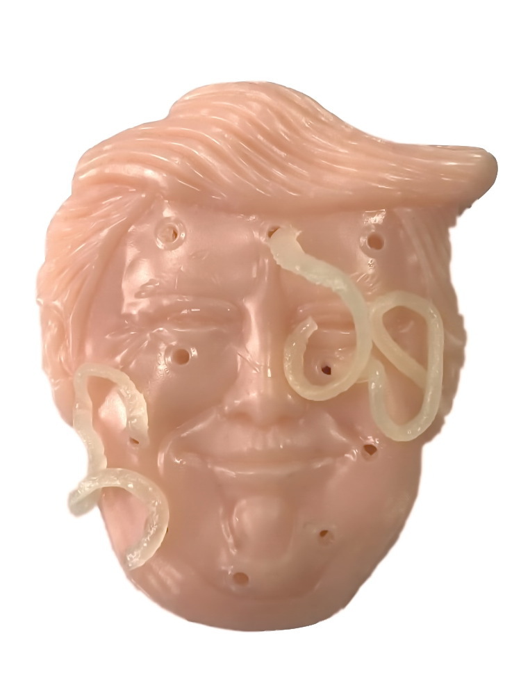 跨境创意挤痘痘发泄解压玩具SPOT POPPER整蛊新奇特玩具脸谱