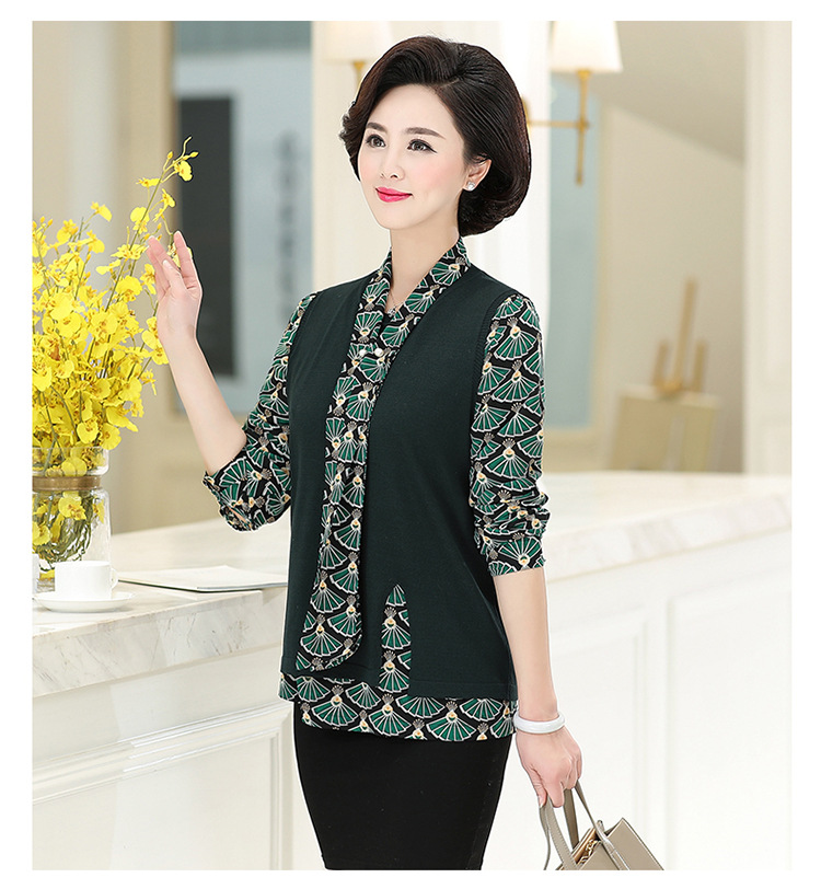 Gilet femme en Tricot de fibres mélangées - Ref 3317150 Image 22