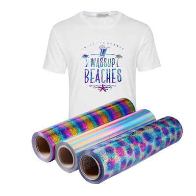 金属刻字膜热转印膜镭射平光刻字膜热传乙烯基heat transfer viny