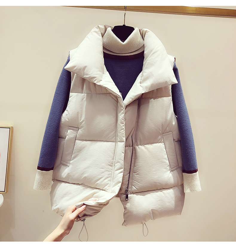 Gilet femme en Mélange de coton - Ref 3316288 Image 16