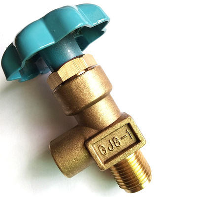 Supply wholesale Various gas valves External thread brass All kinds of Gas cylinders Valve Parts Large favorably