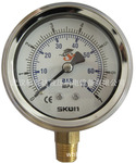 台湾协钢SKON压力表立接AT接口1/4表面63mm规格齐全5-400KG/咨询