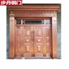 Copper gate Entrance doors villa gate Stainless steel door Countryside household gate Zhejiang Copper gate Manufactor