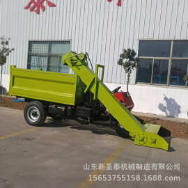 厂家定做清粪车  猪圈羊舍粪便清理清粪车图片  资阳养殖场清粪车