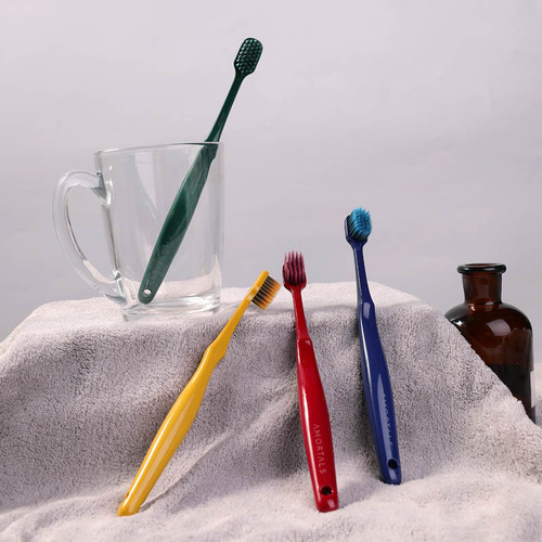 Brand direct sales Elmu Tange wide-head toothbrush set of two, authorization available