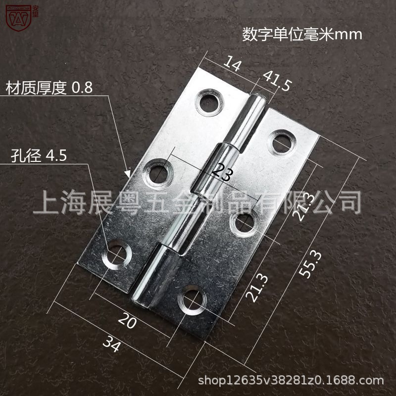 AW Anwang bisagra bisagra 2.5 pulgadas bisagra de acero inoxidable bisagra de puertas y ventanas de acero inoxidable pequeña bisagra